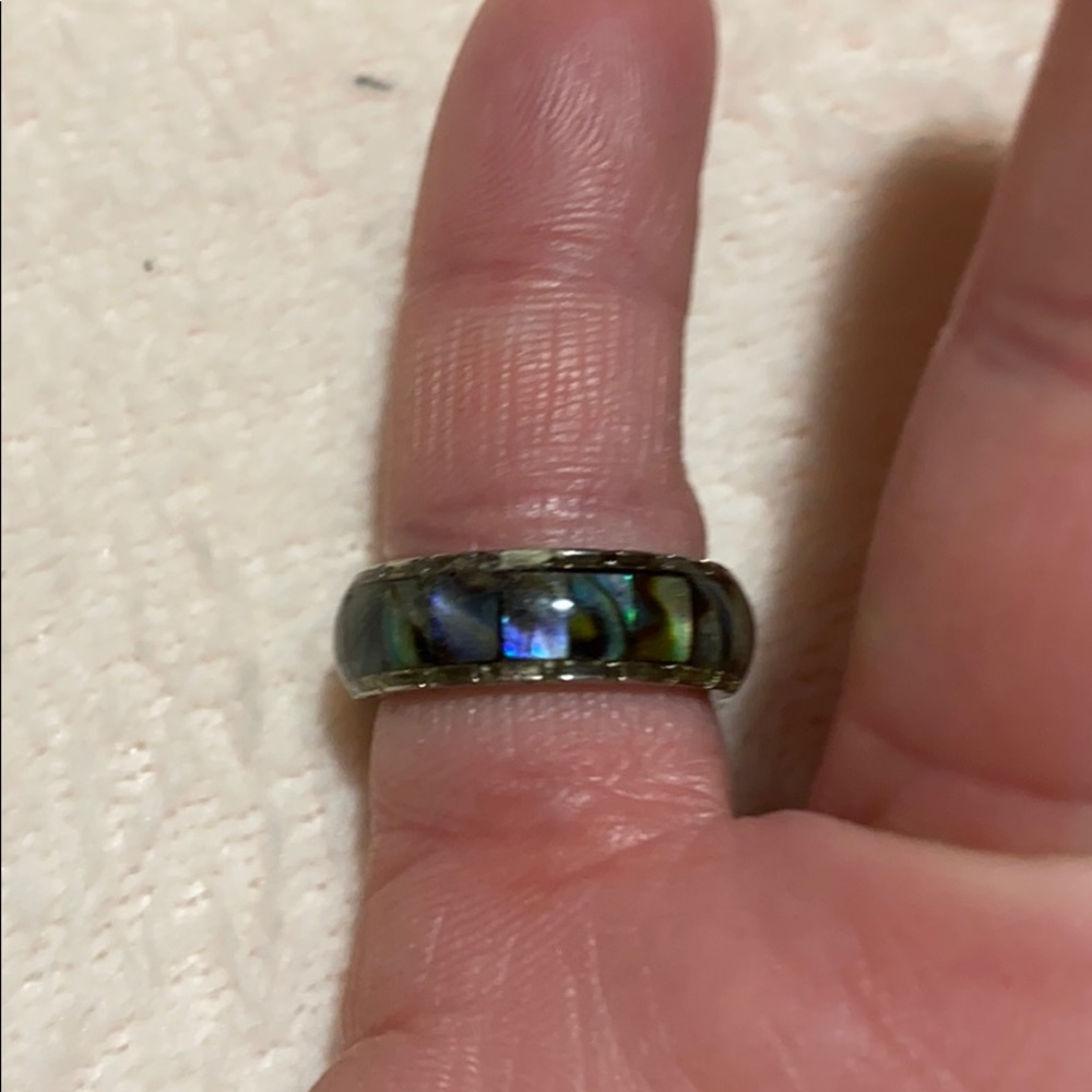 Beaded ring. Multicolor